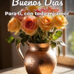 buenos días para ti, con todo mi amor