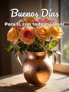 Imágenes de amor para dar los buenos días para celular