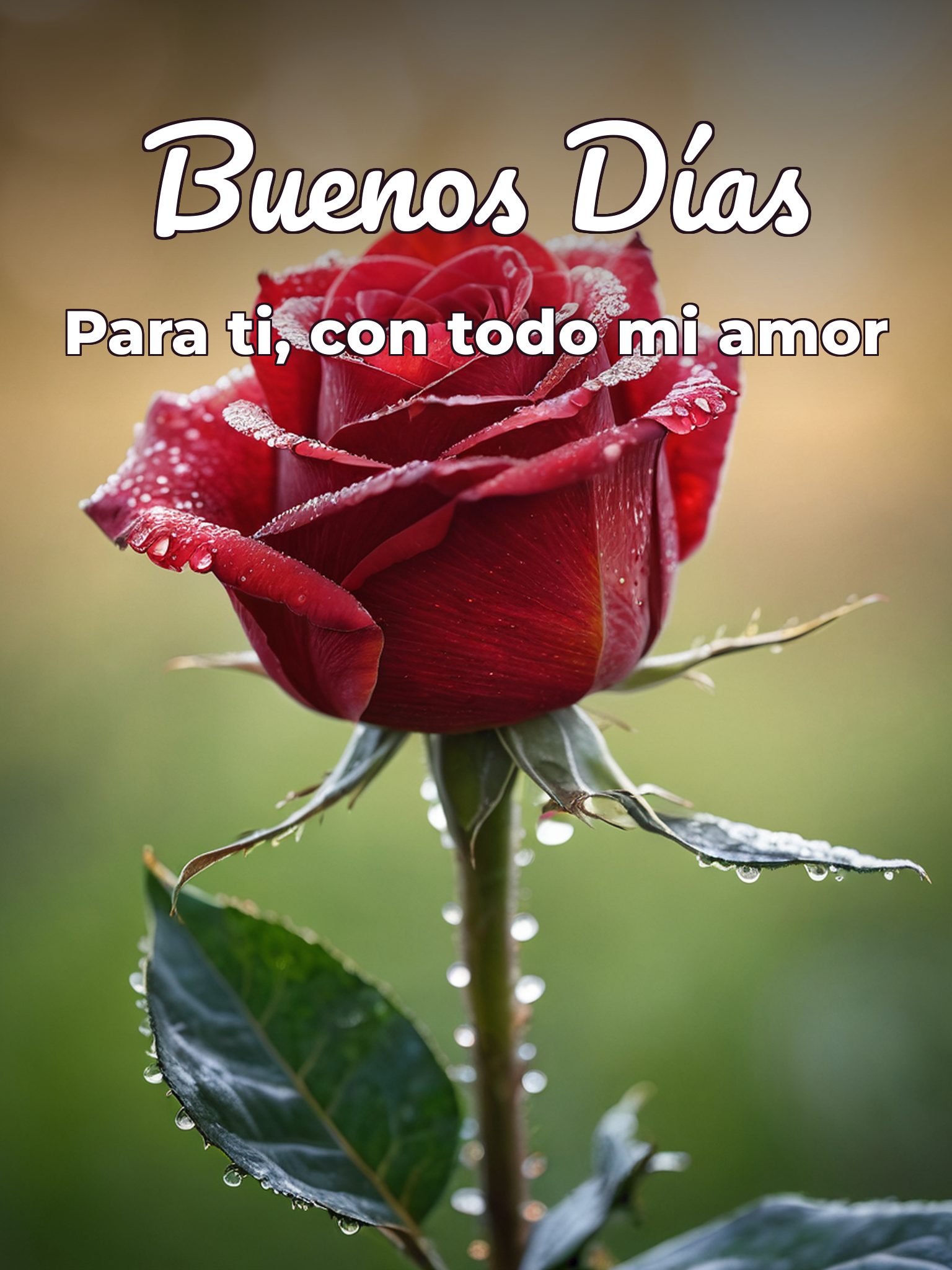 Imágenes de amor para dar los buenos días para descargar