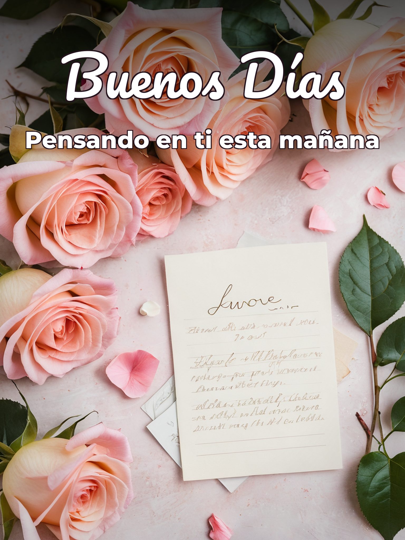 Imágenes de amor para dar los buenos días
