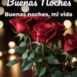 buenas noches buenas noches, mi vida