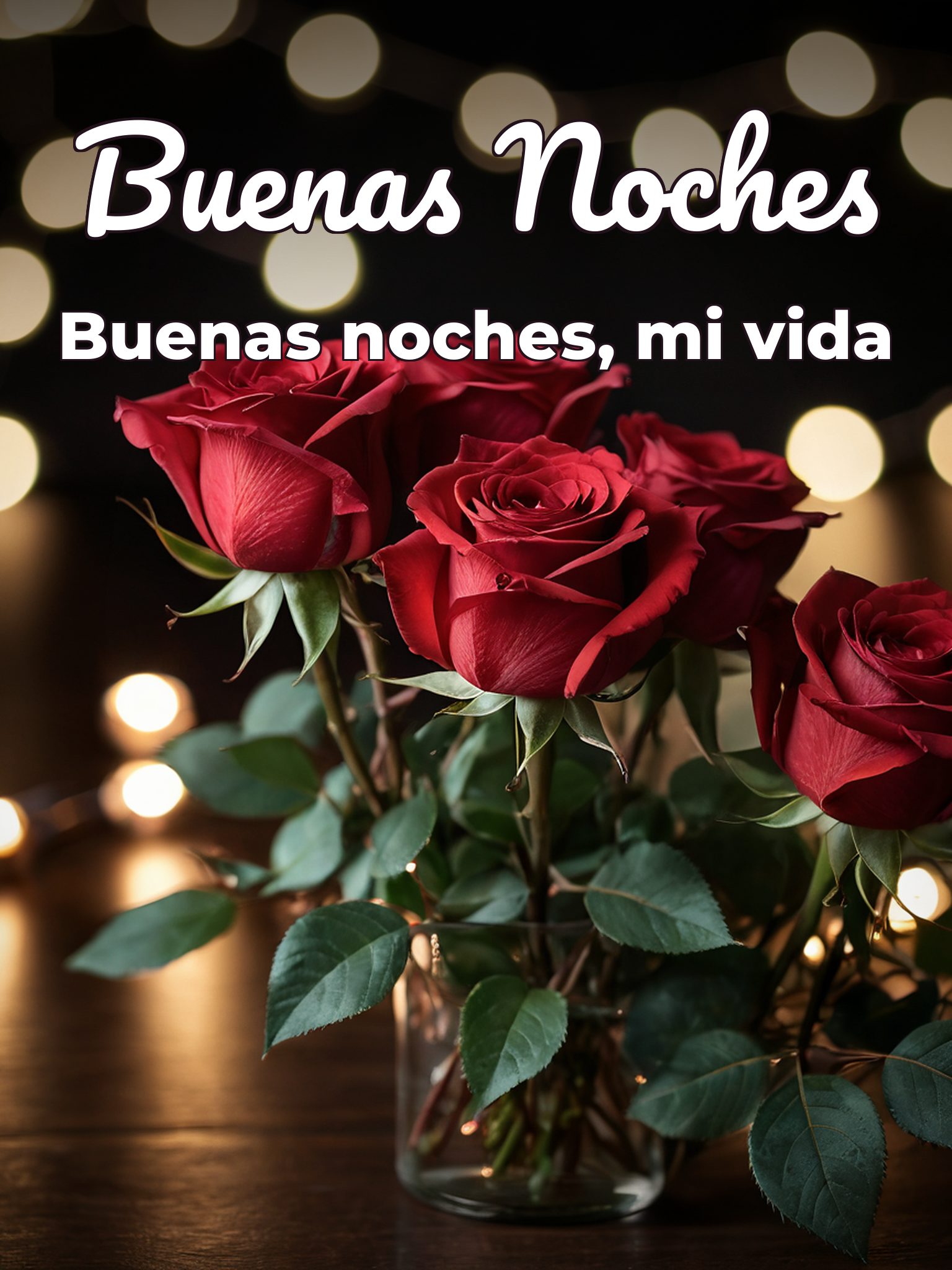 Imágenes de amor para decir buenas noches
