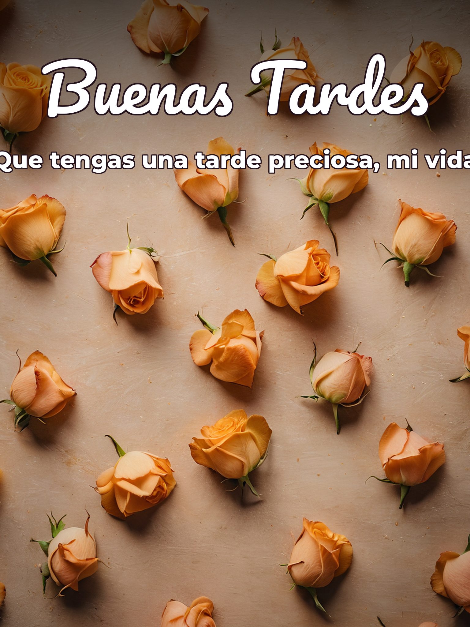 Imágenes de amor para desear buenas tardes para WhatsApp celular