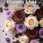 buenos días para ti, con todo mi amor