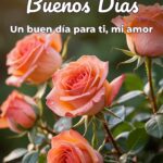 buenos días un buen día para ti, mi amor