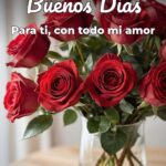 buenos días para ti, con todo mi amor