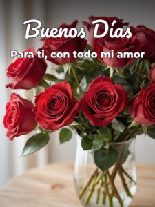 Imágenes de amor para desear buenos días para mi amor