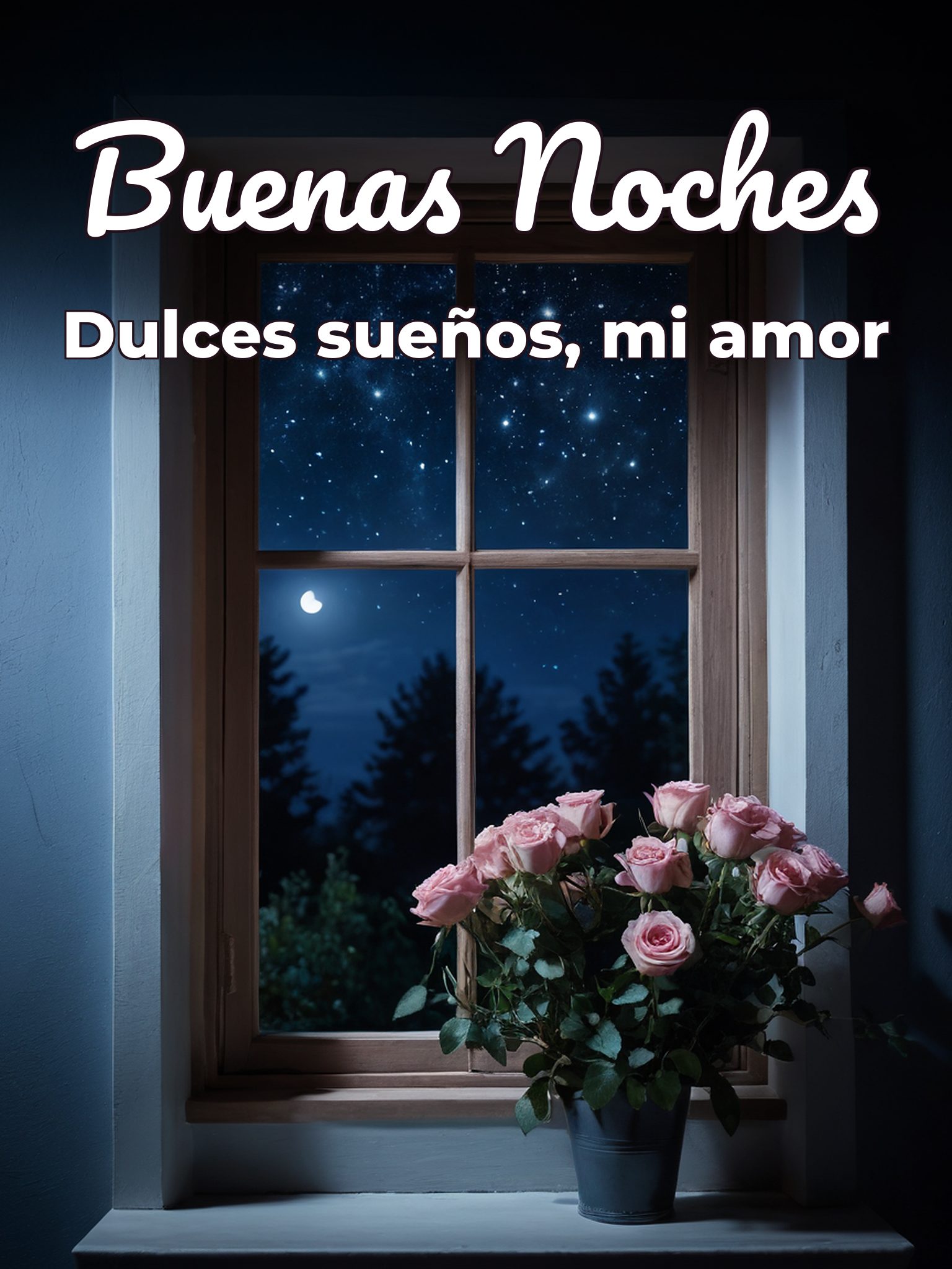 Imágenes de amor para las buenas noches para Facebook