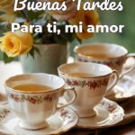 buenas tardes para ti, mi amor