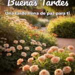buenas tardes una tarde llena de paz para ti