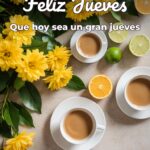 feliz jueves que hoy sea un gran jueves