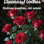 buenas noches dulces sueños, mi amor