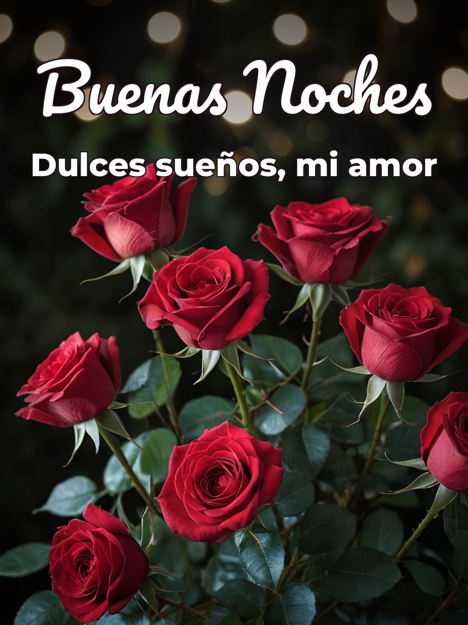 Imágenes de buenas noches amor para descargar para celular