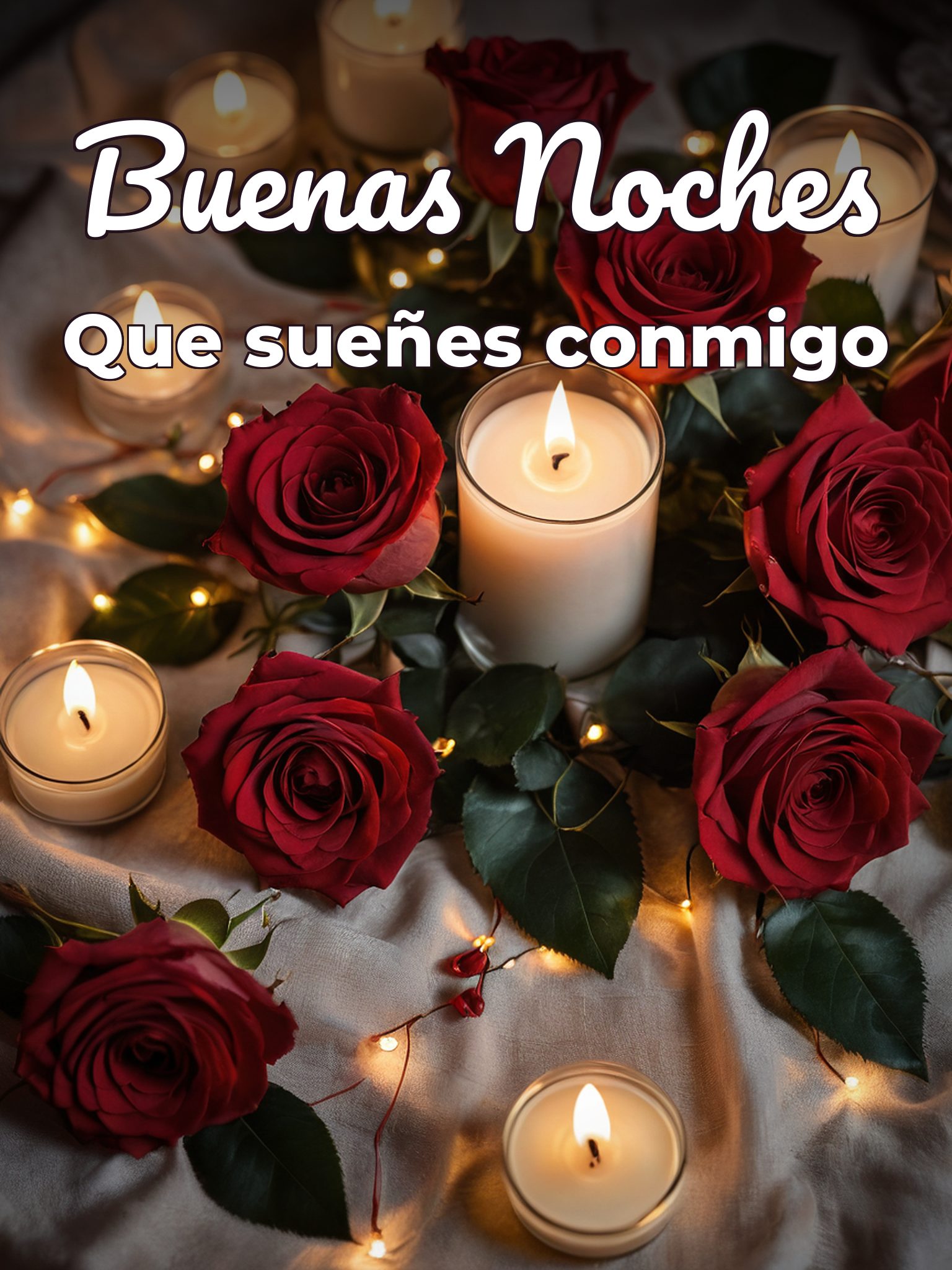 Imágenes de buenas noches amor para descargar para Facebook
