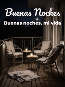 Imágenes de buenas noches con frases de amor