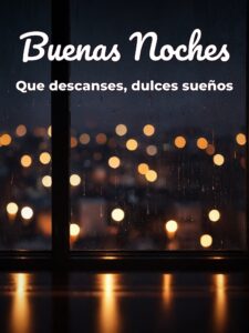 Imágenes de buenas noches con frases lindas