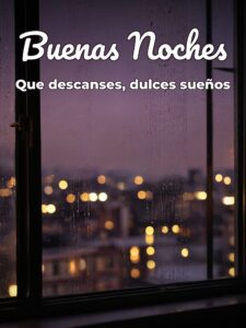 Imágenes de buenas noches con poemas