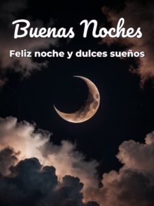Imágenes de buenas noches con poemas para celular