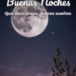 buenas noches que descanses, dulces sueños