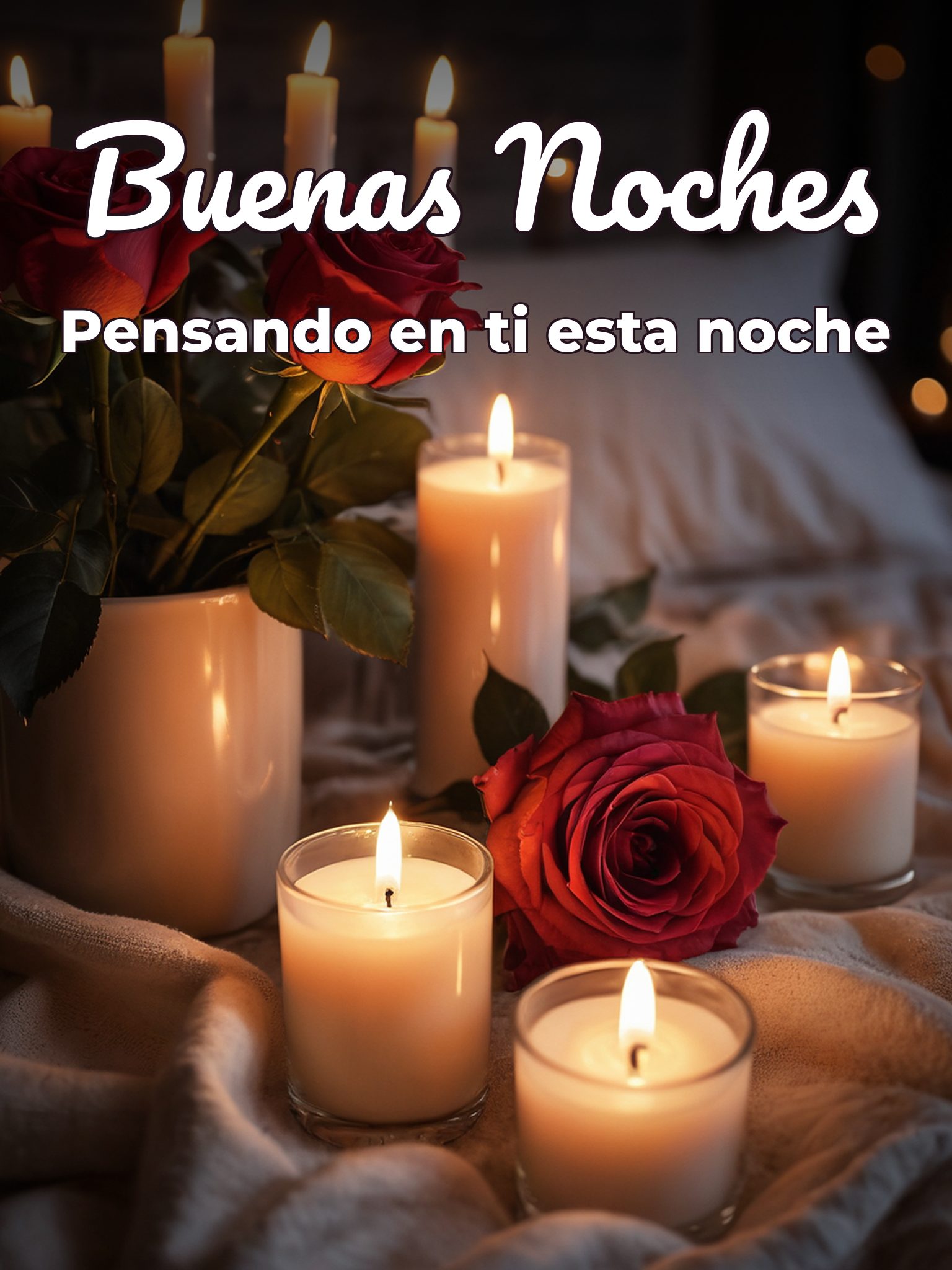 Imágenes de buenas noches de amor para descargar gratis para WhatsApp