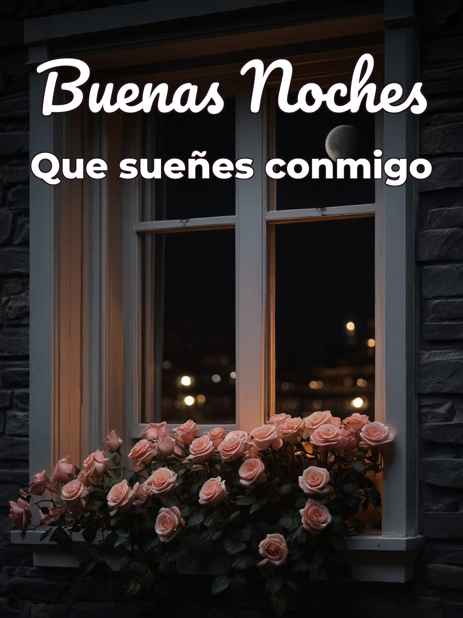Imágenes de buenas noches de amor para descargar para WhatsApp