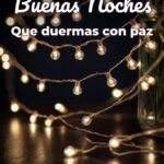 buenas noches que duermas con paz