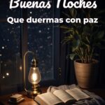 buenas noches que duermas con paz