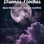 buenas noches que descanses, dulces sueños