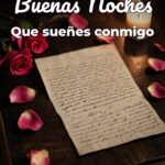 buenas noches que sueñes conmigo