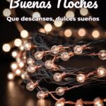 buenas noches que descanses, dulces sueños
