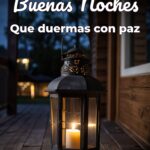 buenas noches que duermas con paz