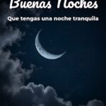 buenas noches que tengas una noche tranquila