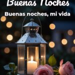 buenas noches buenas noches, mi vida