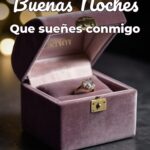 buenas noches que sueñes conmigo