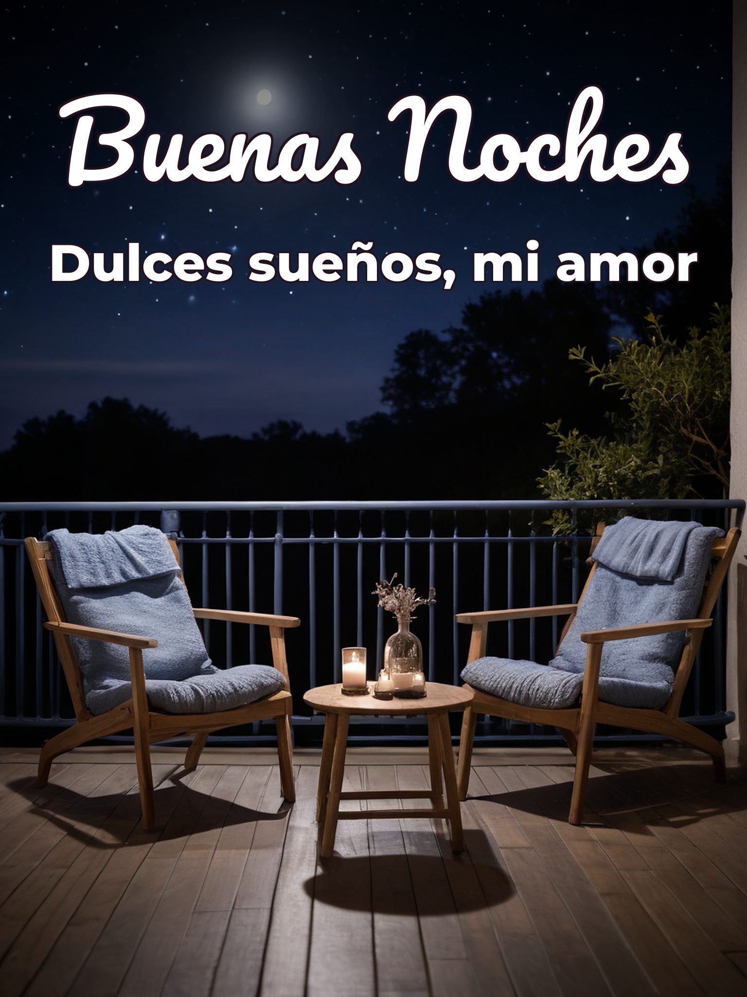 Imágenes de buenas noches para tu amor para celular