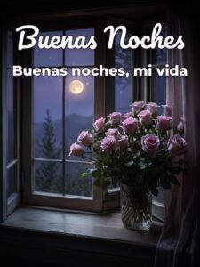 Imágenes de buenas noches para un amor para Facebook