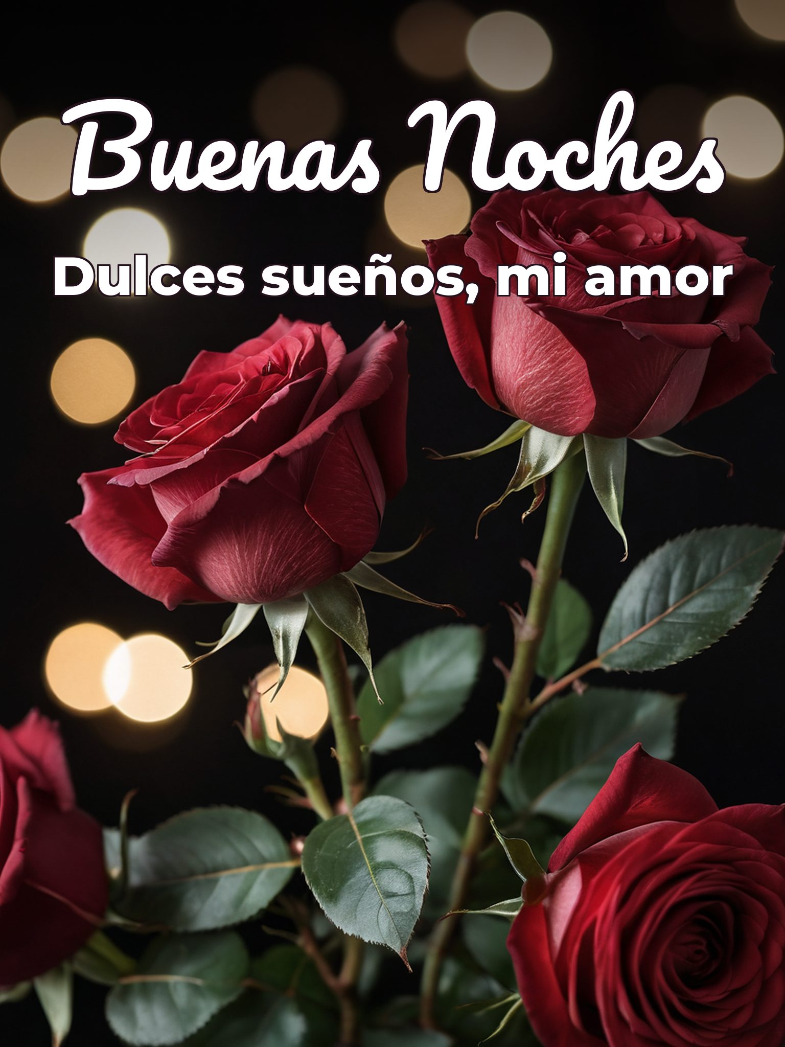 Imágenes de buenas noches para un amor