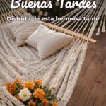 buenas tardes disfruta de esta hermosa tarde
