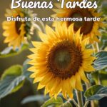 buenas tardes disfruta de esta hermosa tarde