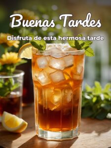 Imágenes de buenas tardes con movimiento para Facebook y WhatsApp