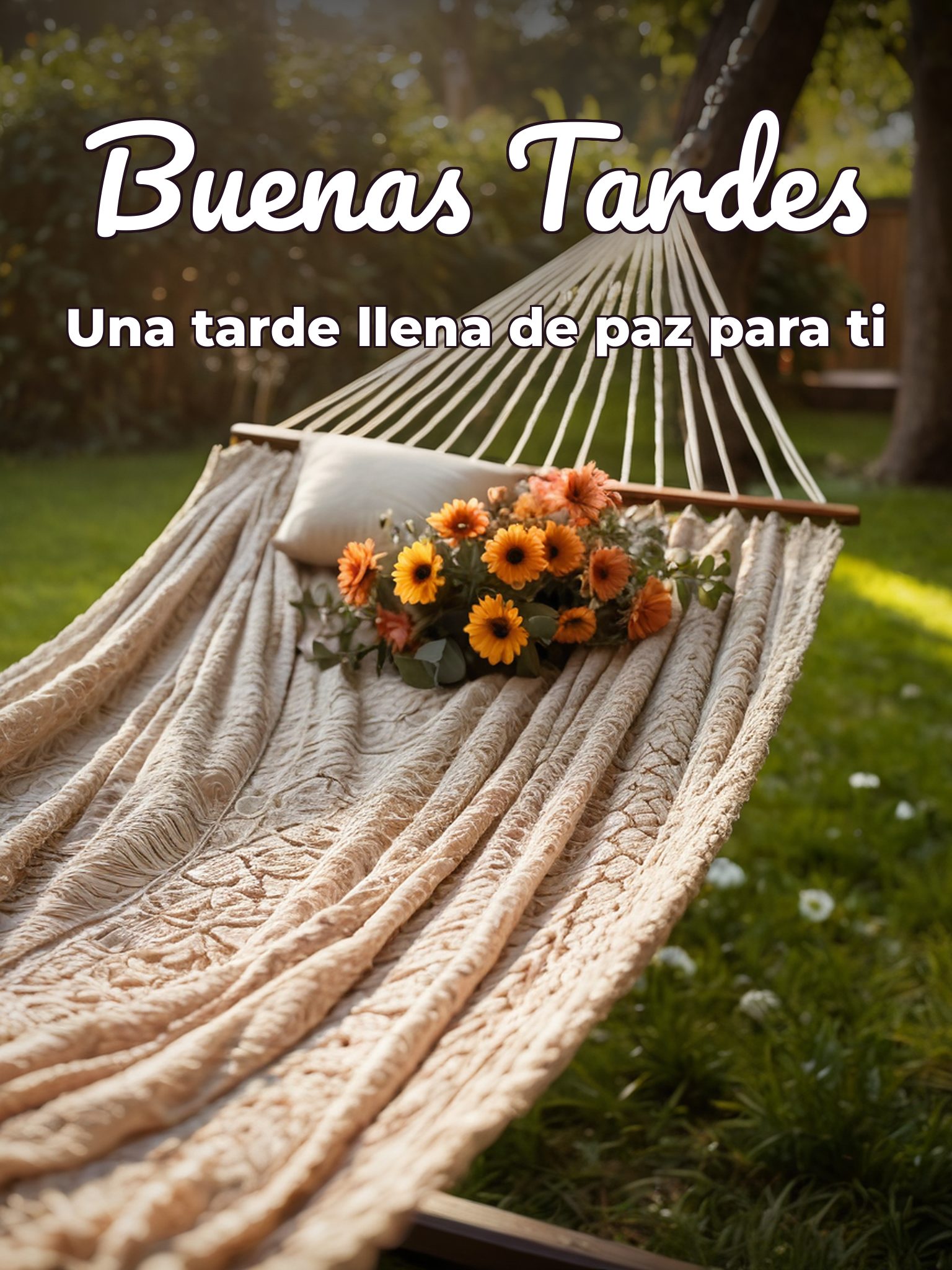 Imágenes de buenas tardes con movimiento para WhatsApp celular