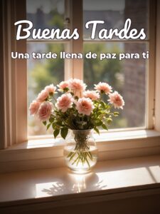 Imágenes de buenas tardes en movimiento para WhatsApp celular