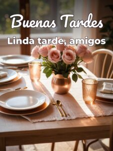 Imágenes de buenas tardes grupo para Facebook y WhatsApp