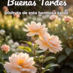 buenas tardes disfruta de esta hermosa tarde