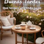 buenas tardes que tengas una linda tarde