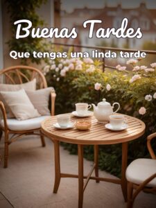 Imágenes de buenas tardes viernes para WhatsApp celular