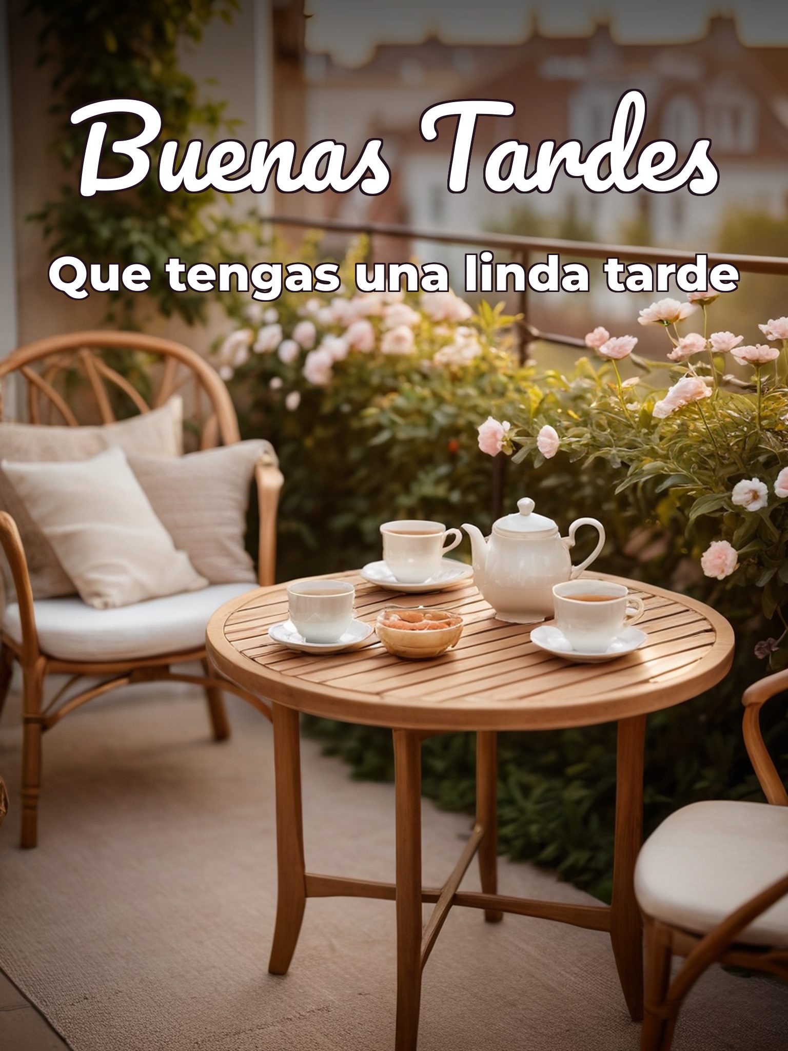 Imágenes de buenas tardes viernes para WhatsApp celular