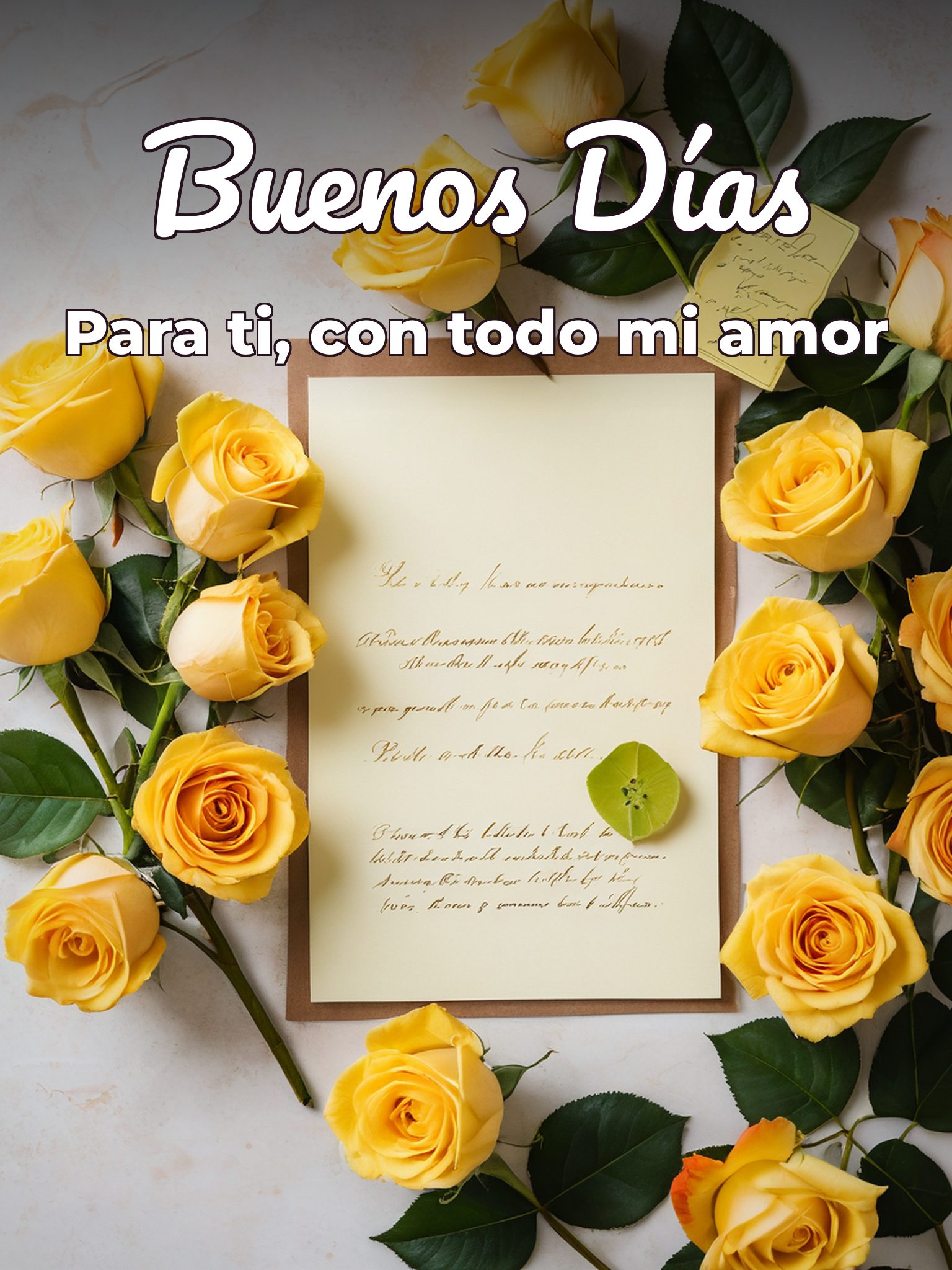Imágenes de buenos días a tu amor para mi amor