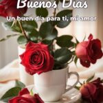 buenos días un buen día para ti, mi amor