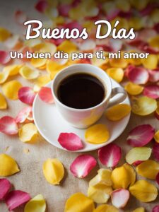 Imágenes de buenos días a un amor para Facebook